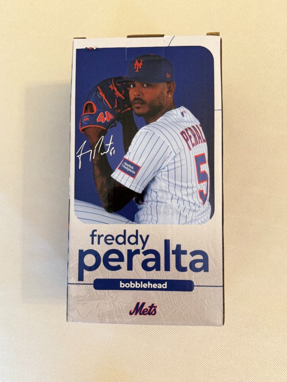 Freddy Peralta New York Mets Bobblehead NIB